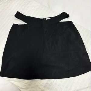 Princess Polly Black Mini Skirt (size 8)